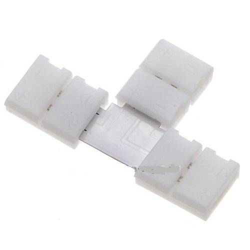 Коннектор соединительный General T-образный для моно ленты 2835 8мм Лента/Лента 8см фото Коннектор соединительный General T-образный для моно ленты 2835 8мм Лента/Лента 8см картинка